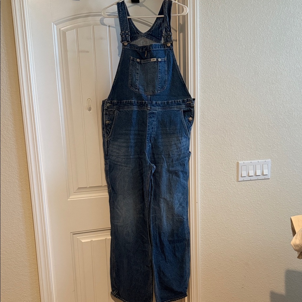 Lee Blue Denim Overalls